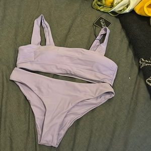 Purple bikini